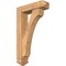 Ekena Millwork Legacy Arts and Crafts Smooth Bracket w/ Offset Brace, Western Red Cedar, 5 1/2"W x 20"D x 32"H BKT0604X20X32LEC03SWR - alternate 1
